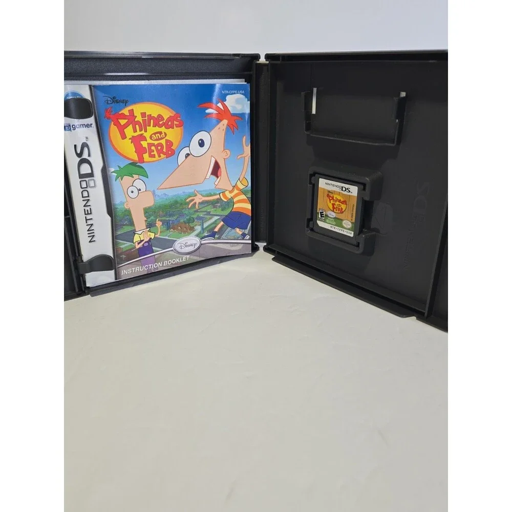 Phineas And Ferb Nintendo DS Game CIB Tested